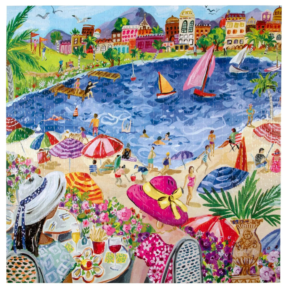 Lunch by the Sea 1000 Piece Jigsaw Puzzle eeBoo (ONLINE ORDER ONLY)