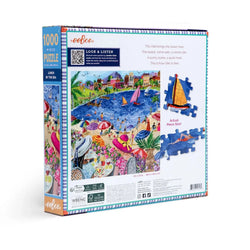 Lunch by the Sea 1000 Piece Jigsaw Puzzle eeBoo (ONLINE ORDER ONLY)