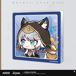 Honkai: Star Rail Pom-Pom Exhibition Series Acrylic Glitter Quicksand Refrigerator Magnets