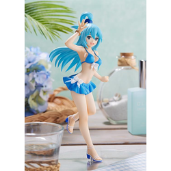 Good Smile Company: KonoSuba - POP UP PARADE Aqua (Swimsuit Ver.) (ONLINE ORDER ONLY)