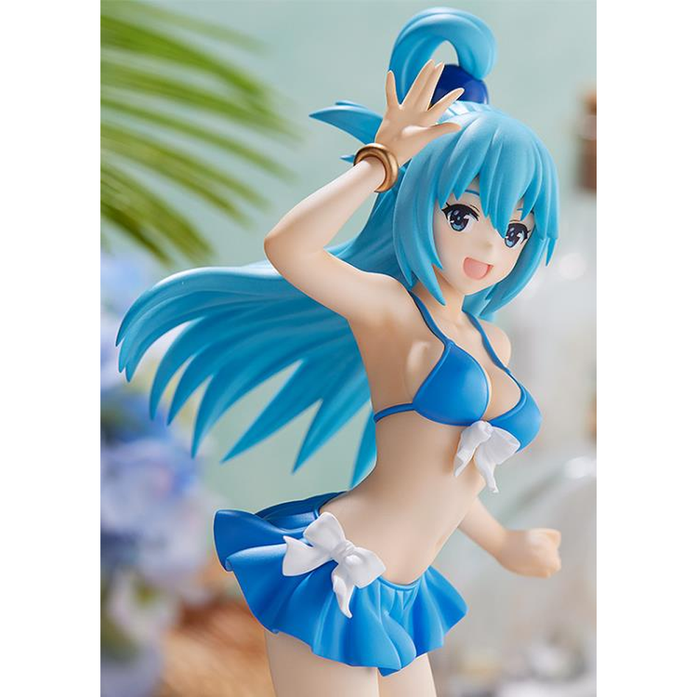 Good Smile Company: KonoSuba - POP UP PARADE Aqua (Swimsuit Ver.) (ONLINE ORDER ONLY)