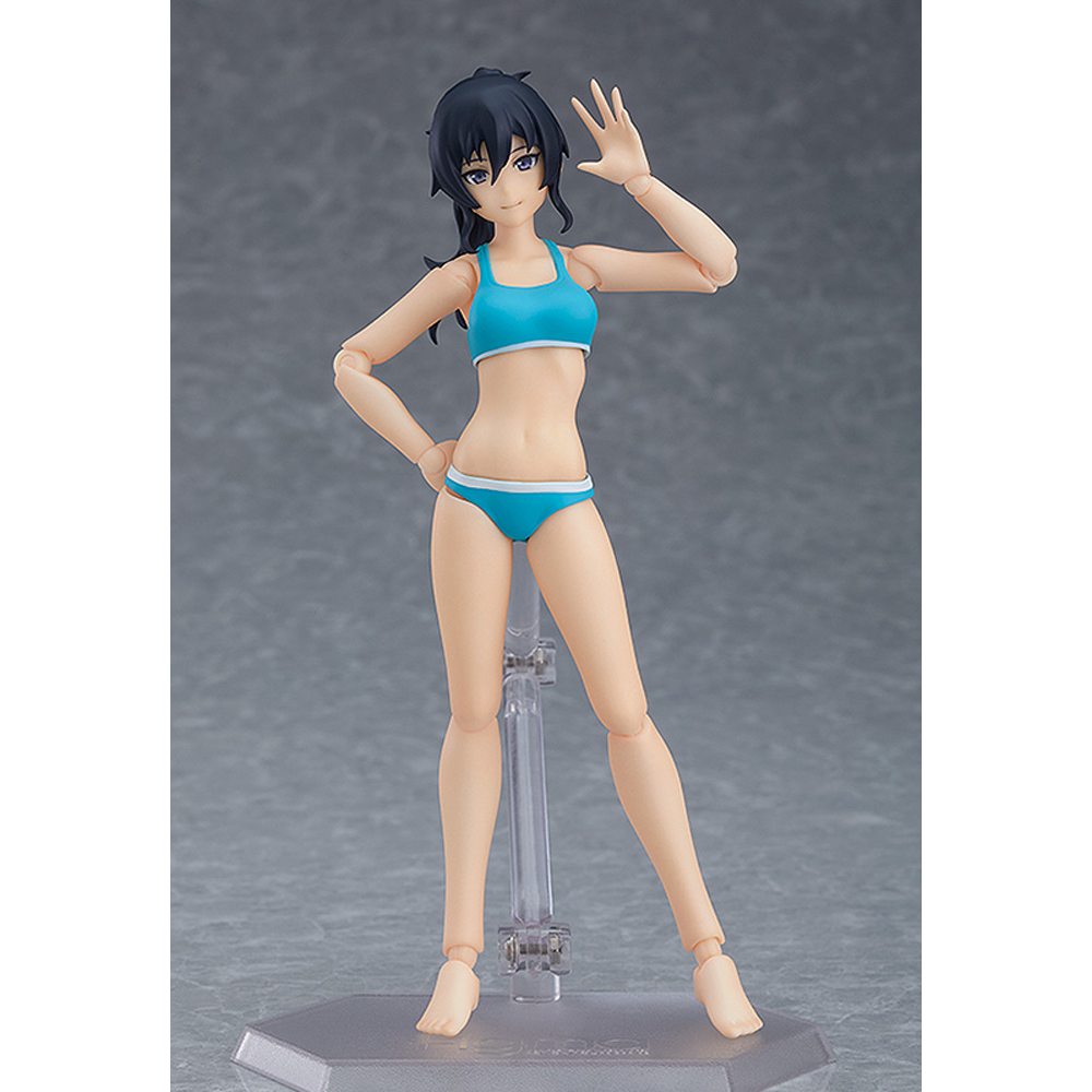 figma: Original Character - Female Swimsuit Body (Makato) #488 (ONLINE ORDER ONLY)