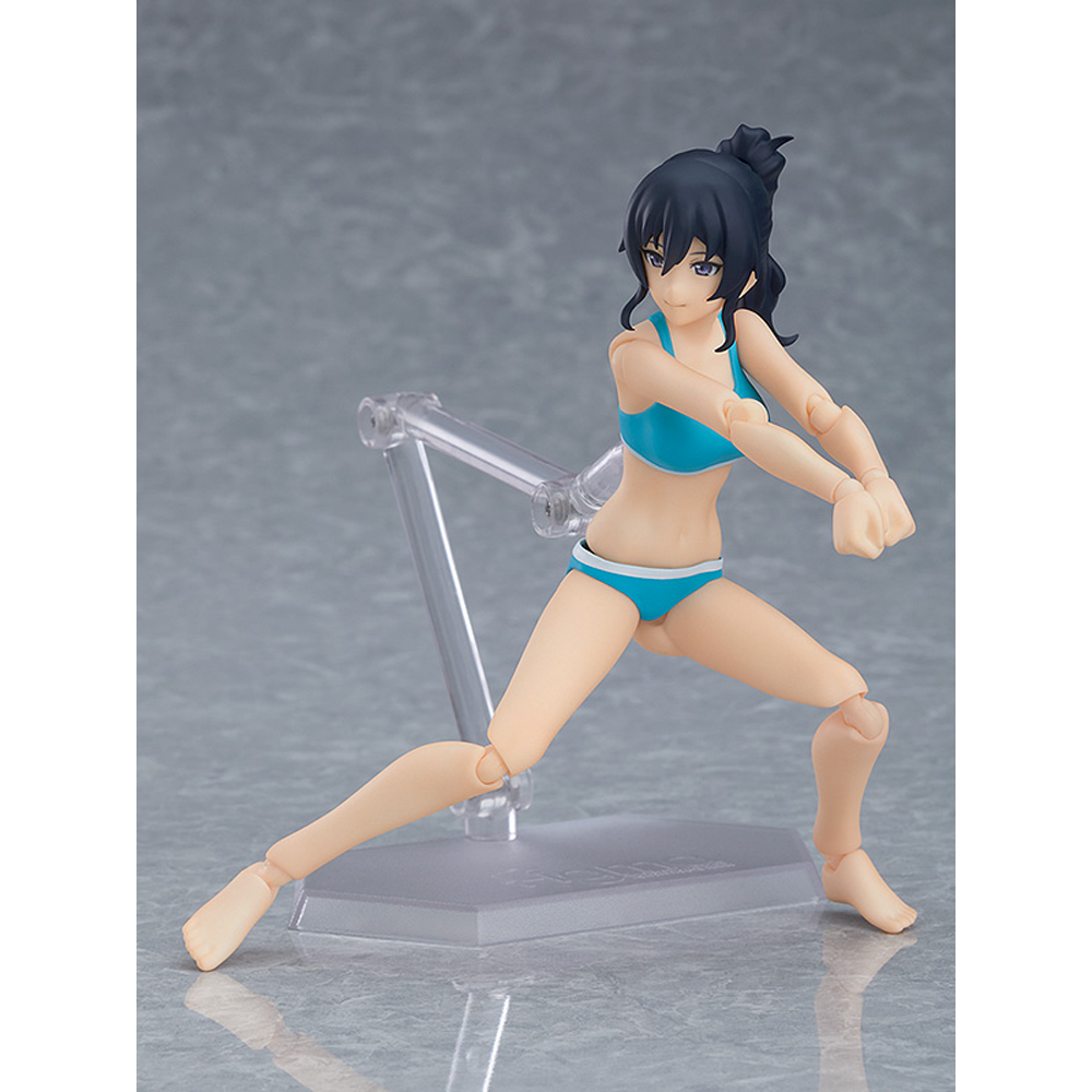 figma: Original Character - Female Swimsuit Body (Makato) #488 (ONLINE ORDER ONLY)