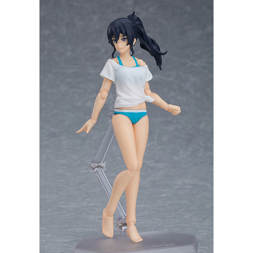 figma: Original Character - Female Swimsuit Body (Makato) #488 (ONLINE ORDER ONLY)