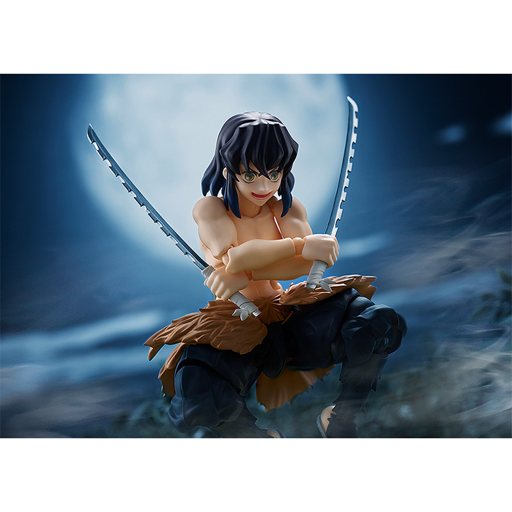 [PRE-ORDER] figma: Demon Slayer: Kimetsu no Yaiba - Inosuke Hashibira #533 (ONLINE ORDER ONLY)