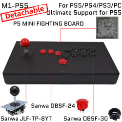 FightBox M1 All Button Leverless Arcade Game Controller for PC/PS/XBOX/SWITCH (Online Only)