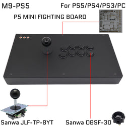 FightBox M9 Arcade Joystick Game Controller for PC/PS/XBOX/SWITCH (Online Only)