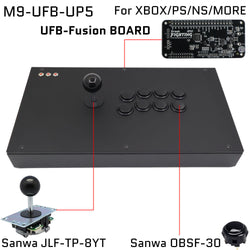 FightBox M9 Arcade Joystick Game Controller for PC/PS/XBOX/SWITCH (Online Only)