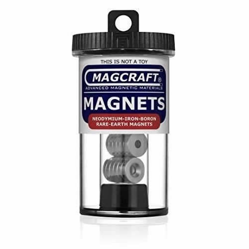 MACNSN0586 Rare Earth Ring Magnets .5 x  .125in x .150 Countersunk Hole (ONLINE ORDER ONLY)