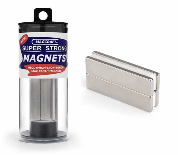 MACNSN0635 1.00 X .5 X 1/8 Inch (4) Bar Magnets Magcraft (ONLINE ORDER ONLY)