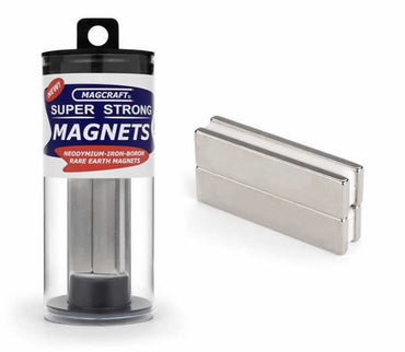 MACNSN0635 1.00 X .5 X 1/8 Inch (4) Bar Magnets Magcraft (ONLINE ORDER ONLY)