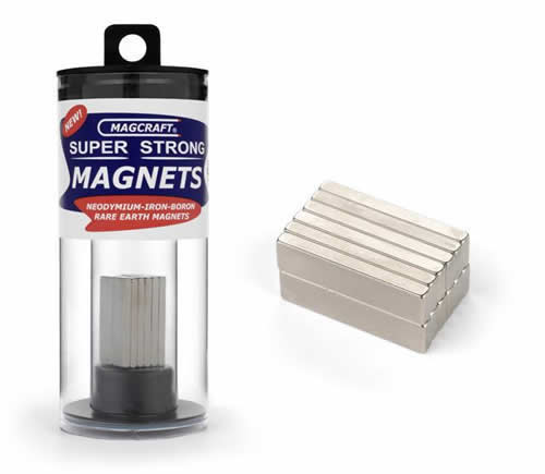 MACNSN0834 Magnet Block 1.0in x .250in X .235in (ONLINE ORDER ONLY)