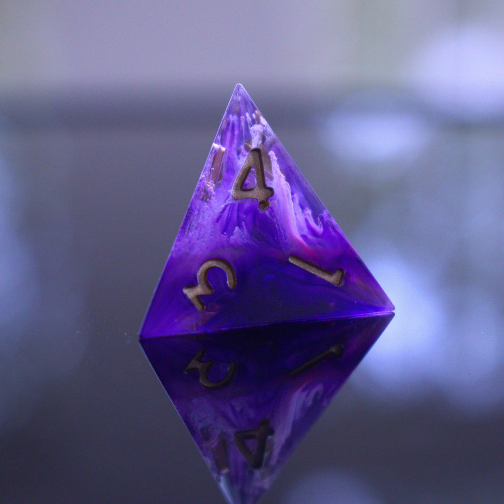 Mage Hand Sharp-Edged Resin Dice Set (ONLINE ORDER ONLY)