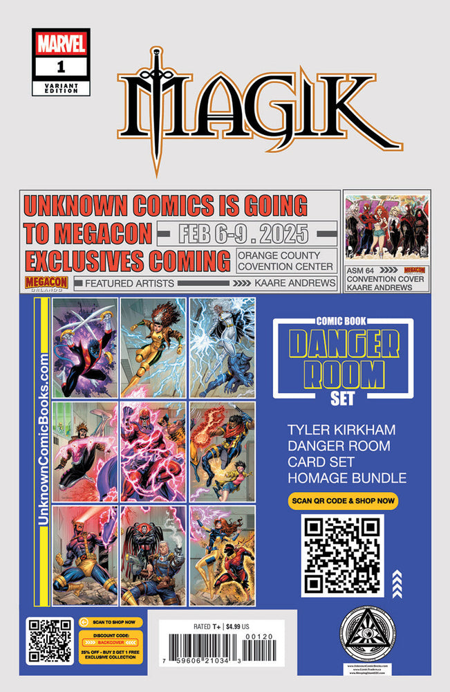 Magik #1 Unknown Comics Alexander Lozano Exclusive Virgin Var (01/08/2025) (Online Order Only)