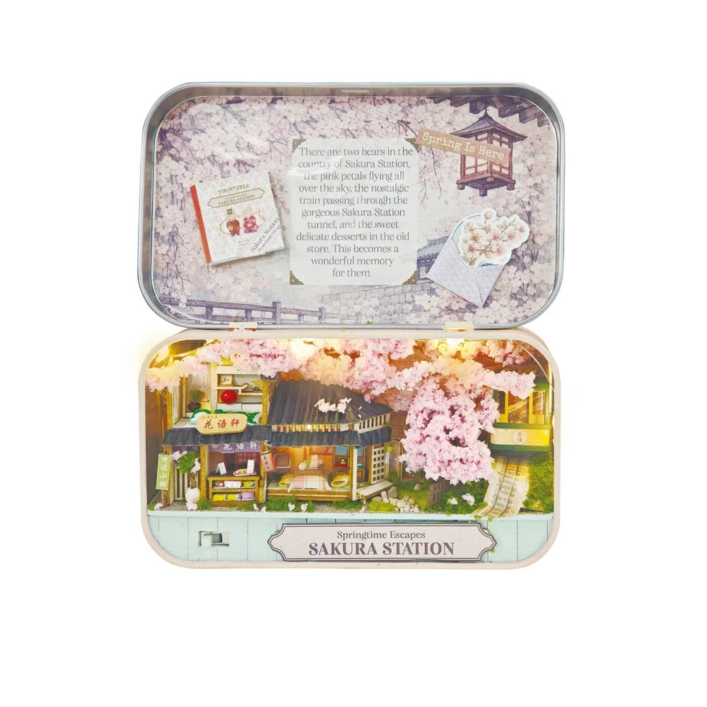 DIY Tiniatures: Sakura Station (ONLINE ORDER ONLY)