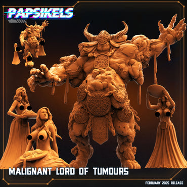 3D Printed Papsikels Malignant Lord Of Tumours 28mm 32mm (Online Only)