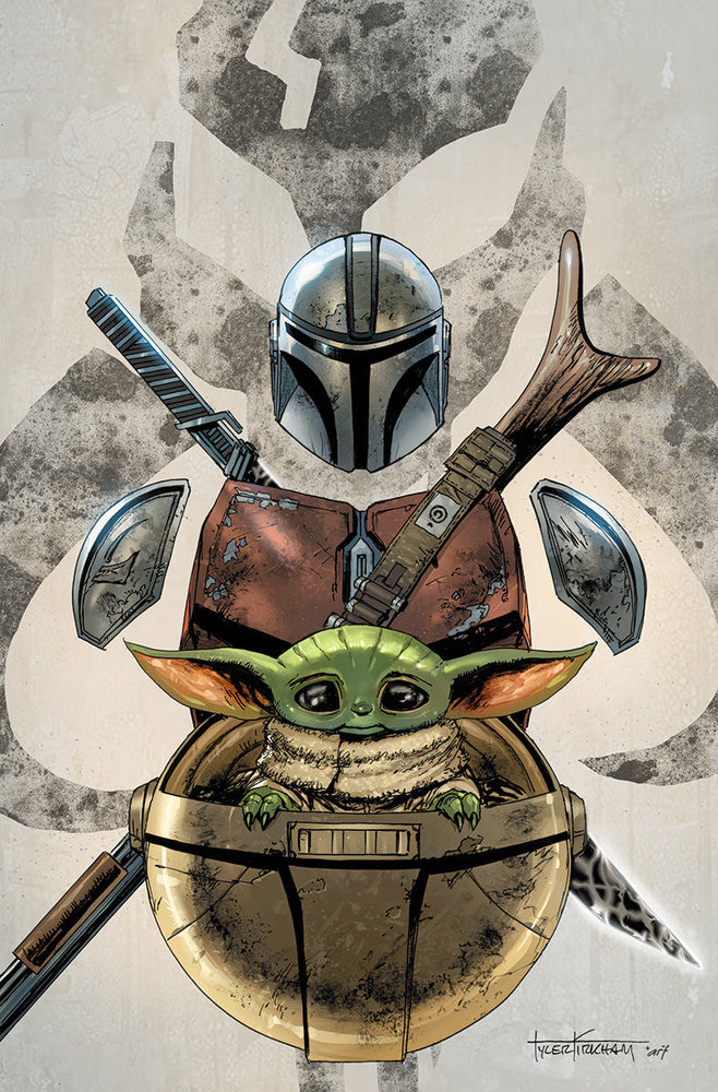 Star Wars: The Mandalorian #1 Unknown Comics Tyler Kirkham Exclusive Virgin Var (07/06/2022) (Online Only)