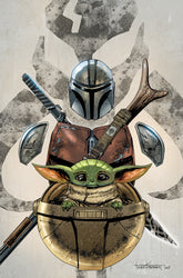 Star Wars: The Mandalorian #1 Unknown Comics Tyler Kirkham Exclusive Virgin Var (07/06/2022) (Online Only)
