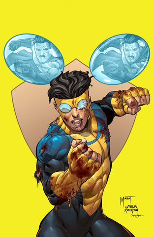 INVINCIBLE #1 MARAT MYCHAELS EXCLUSIVE VIRGIN VAR (03/11/2026) (ONLINE ORDER ONLY)