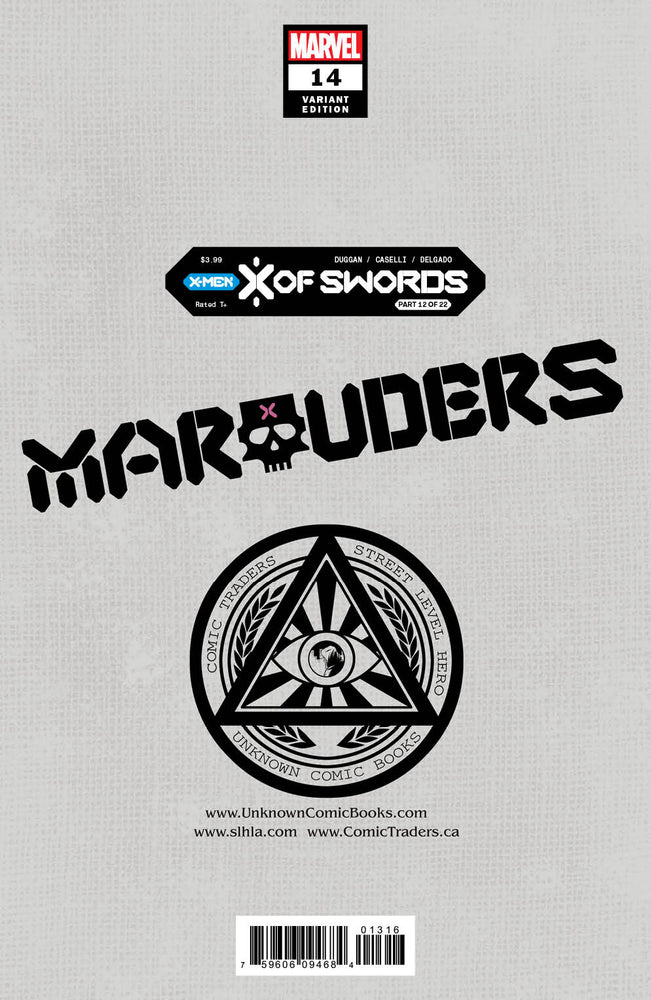 Marauders #14 Unknown Comics David Nakayama Exclusive Var Xos (11/04/2020) (Online Order Only)