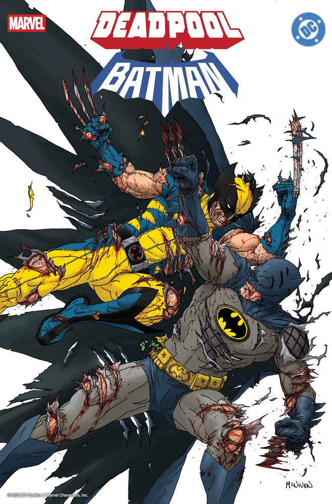 Marvel Dc Deadpool Batman #1 R 1:25 Steve Mcniven Variant (09/17/2025) Marvel (ONLINE ORDER ONLY)
