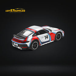 (Pre-Order) Mini-GT Porsche 911 Dakar “Rally 1974” Ice Grey Metallic 1:64 MGT00964 (ONLINE ORDER ONLY)