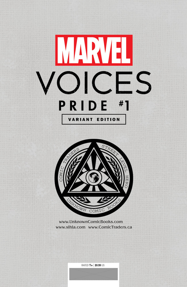 Marvels Voices Pride #1 Unknown Comics Tyler Kirkham Exclusive Virgin Var (06/23/2021) (Online Order Only)