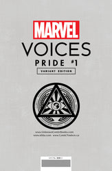 Marvels Voices Pride #1 Unknown Comics Tyler Kirkham Exclusive Virgin Var (06/23/2021) (Online Order Only)