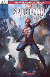 MARVELS SPIDER-MAN CITY AT WAR #1 (OF 6) Skan Srisuwan Variant Amazing Fantasy 15 Homage PS4 (03/20/2019) MARVEL (ONLINE ORDER ONLY)