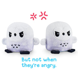 TeeTurtle Reversible Owl: Blue/Purple Plushmate (Mini) (ONLINE ORDER ONLY)