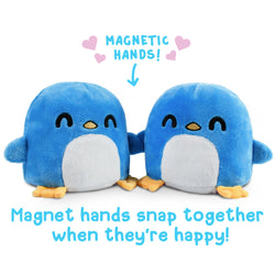 TeeTurtle Reversible Penguin: Blue/Purple Plushmate (Mini) (ONLINE ORDER ONLY)