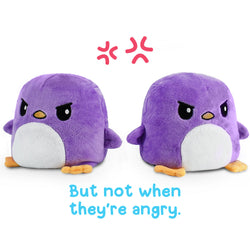 TeeTurtle Reversible Penguin: Blue/Purple Plushmate (Mini) (ONLINE ORDER ONLY)