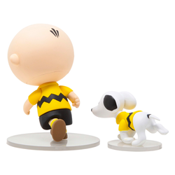 Medicom Toy: Peanuts - Charlie Brown & Snoopy (Ultra Detail Figure) (ONLINE ORDER ONLY)