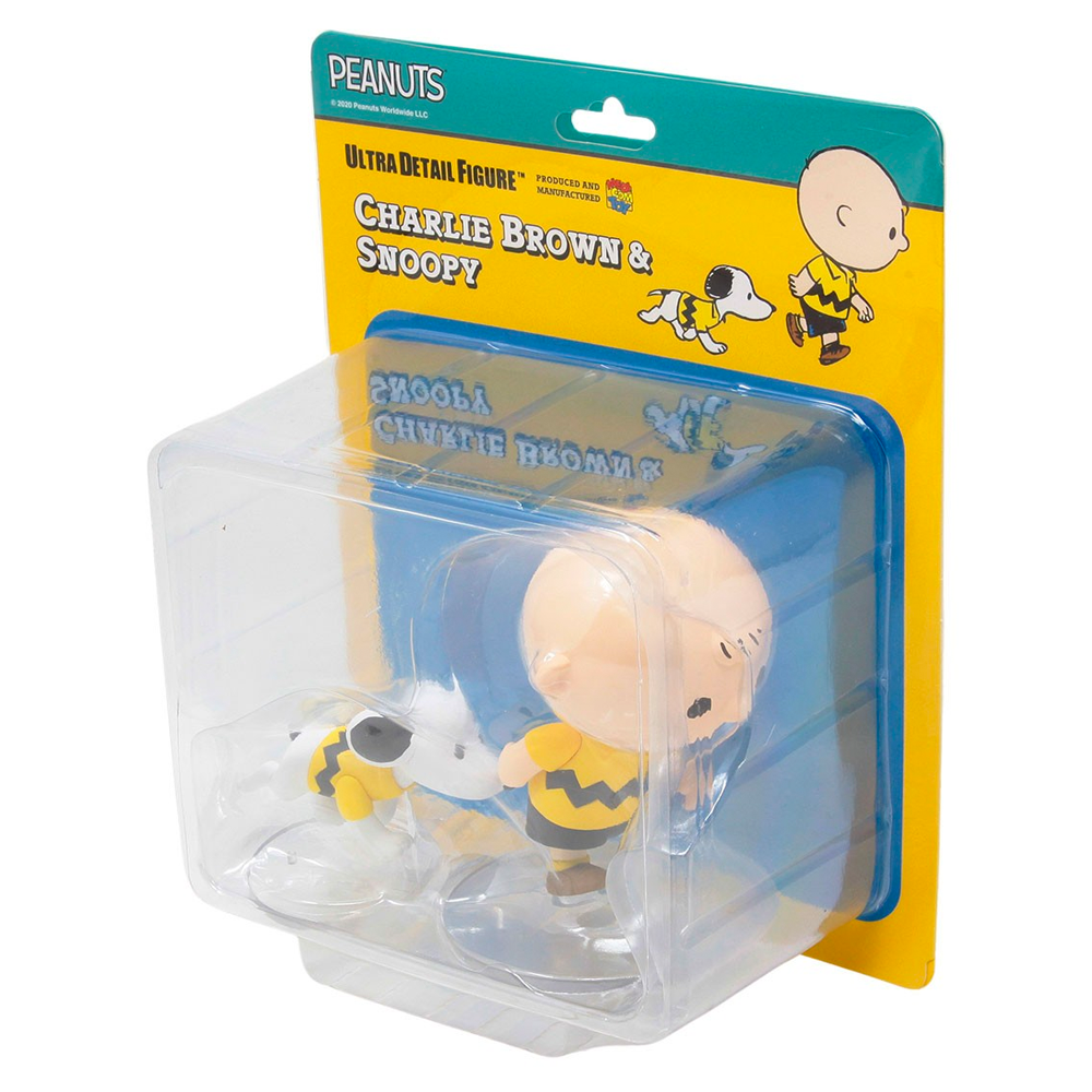 Medicom Toy: Peanuts - Charlie Brown & Snoopy (Ultra Detail Figure) (ONLINE ORDER ONLY)