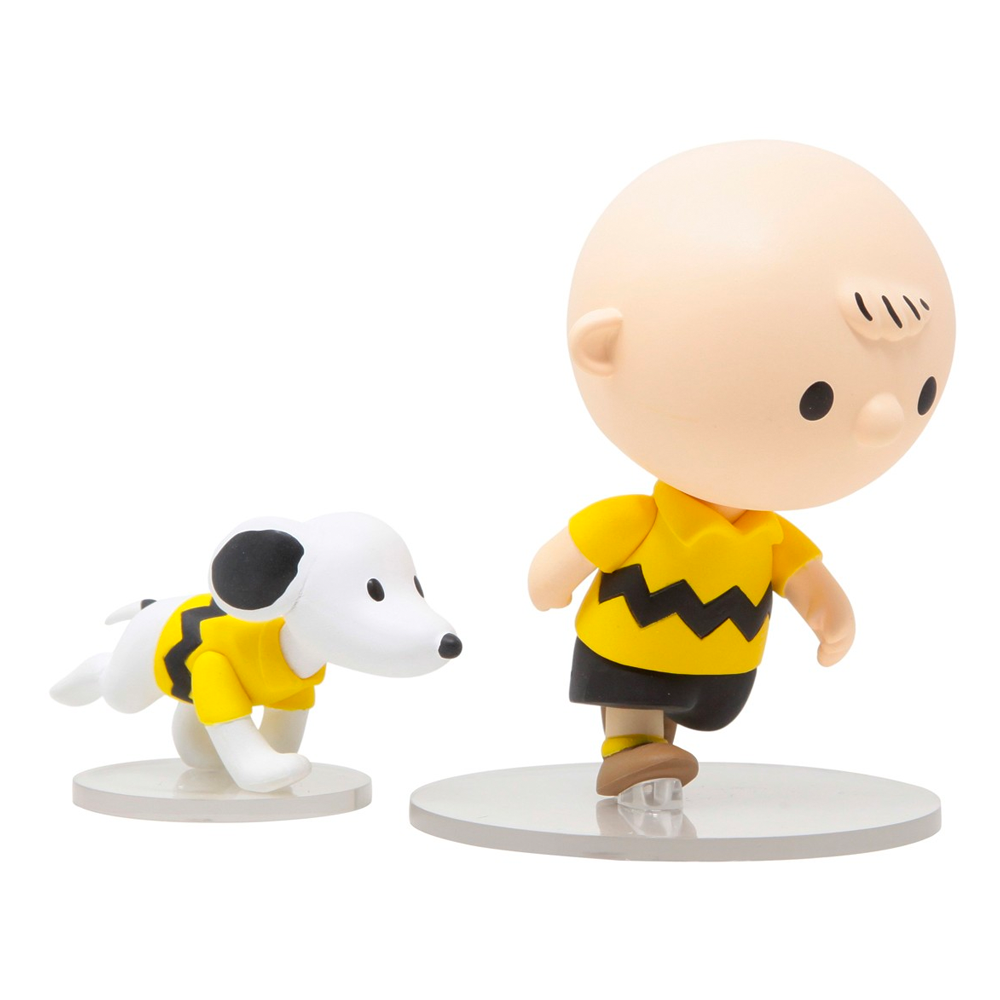 Medicom Toy: Peanuts - Charlie Brown & Snoopy (Ultra Detail Figure) (ONLINE ORDER ONLY)
