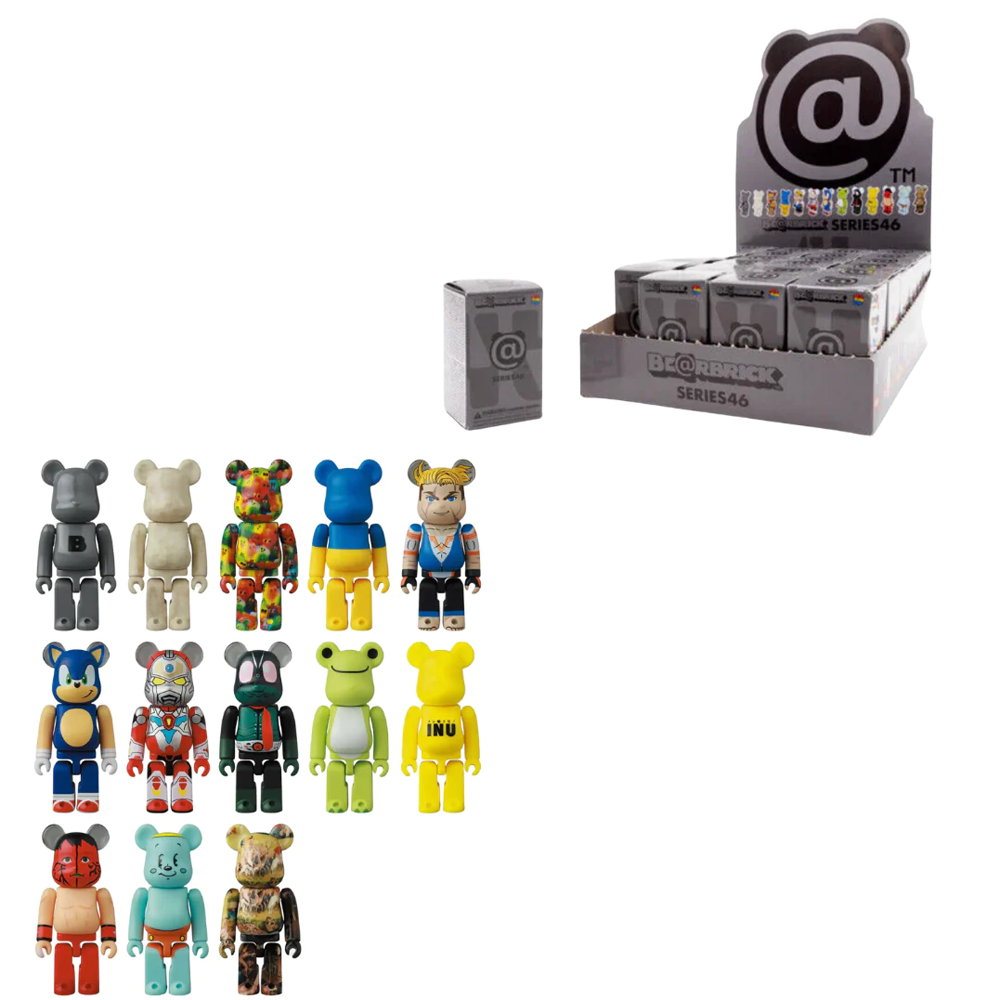 Medicom Toy: Be@Rbrick Series 46 Blind Box Figure (ONLINE ORDER ONLY)
