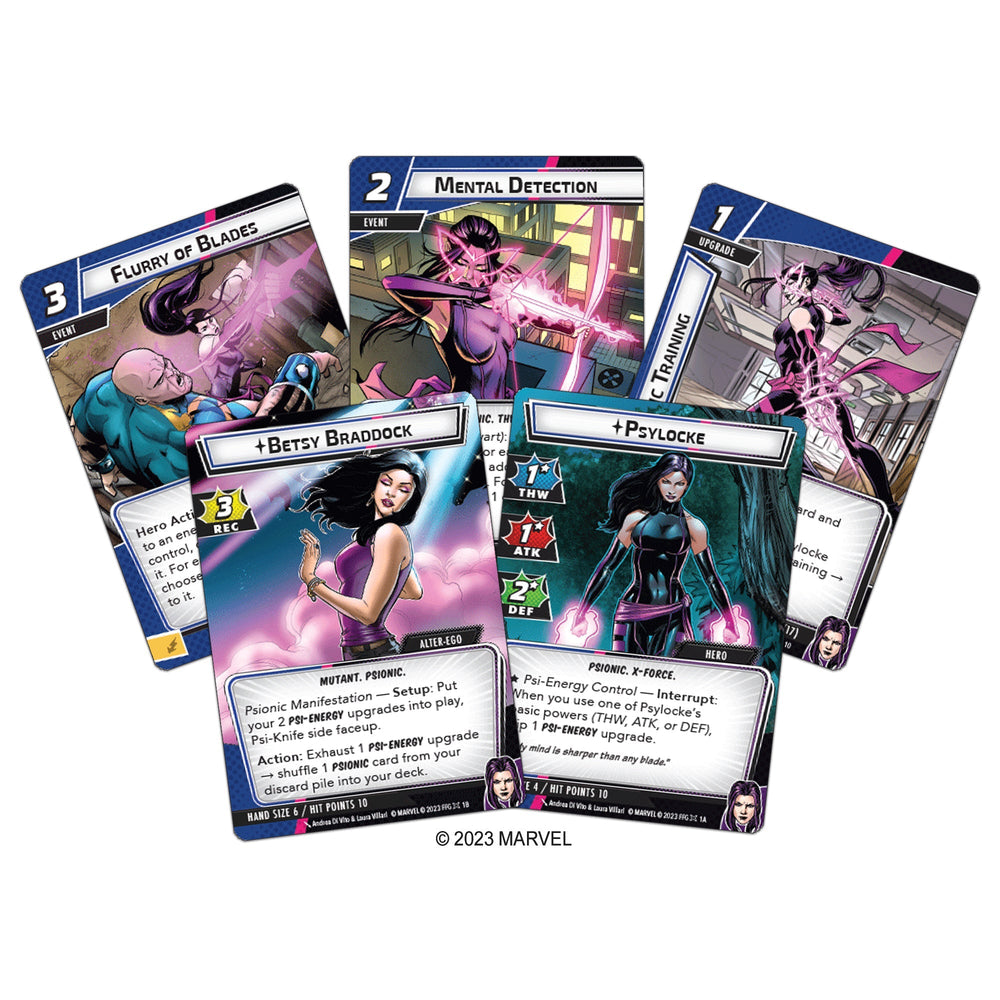 Marvel Champions LCG: Psylocke Hero Pack (ONLINE ORDER ONLY)
