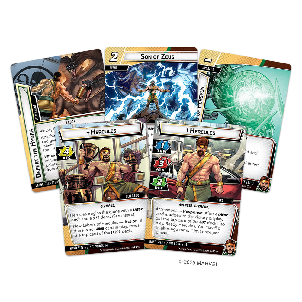 Marvel Champions: The Card Game - Hercules Hero Pack (ONLINE ORDER ONLY)