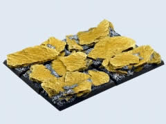 MCAB00204 25x50mm Shale Bases (4) Micro Arts Studio (ONLINE ORDER ONLY)