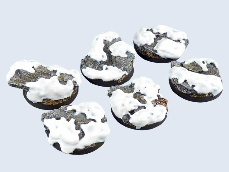 MCAB01822 Winter Shale Bases Round 40mm Micro Art Studio (ONLINE ORDER ONLY)
