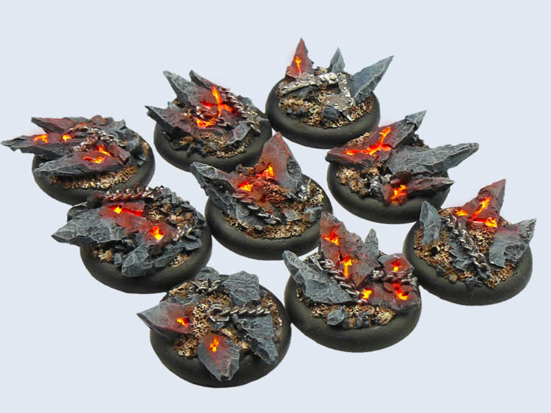 MCAB02041 Chaos Bases Round Wide Lip Base 30mm Micro Art Studio (ONLINE ORDER ONLY)