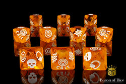 Mysterious D8 Dice Set