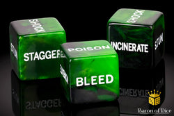 Status Effect | Comic Book Compatible Dice Set | Variety 1