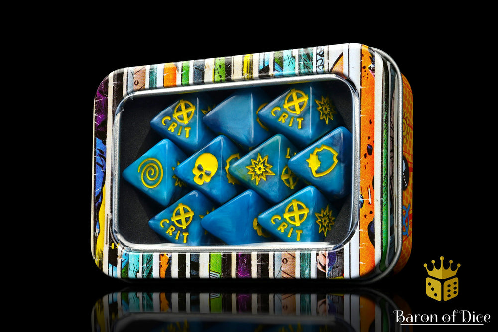 Heroic Mutants D8 Dice Set (ONLINE ORDER ONLY)