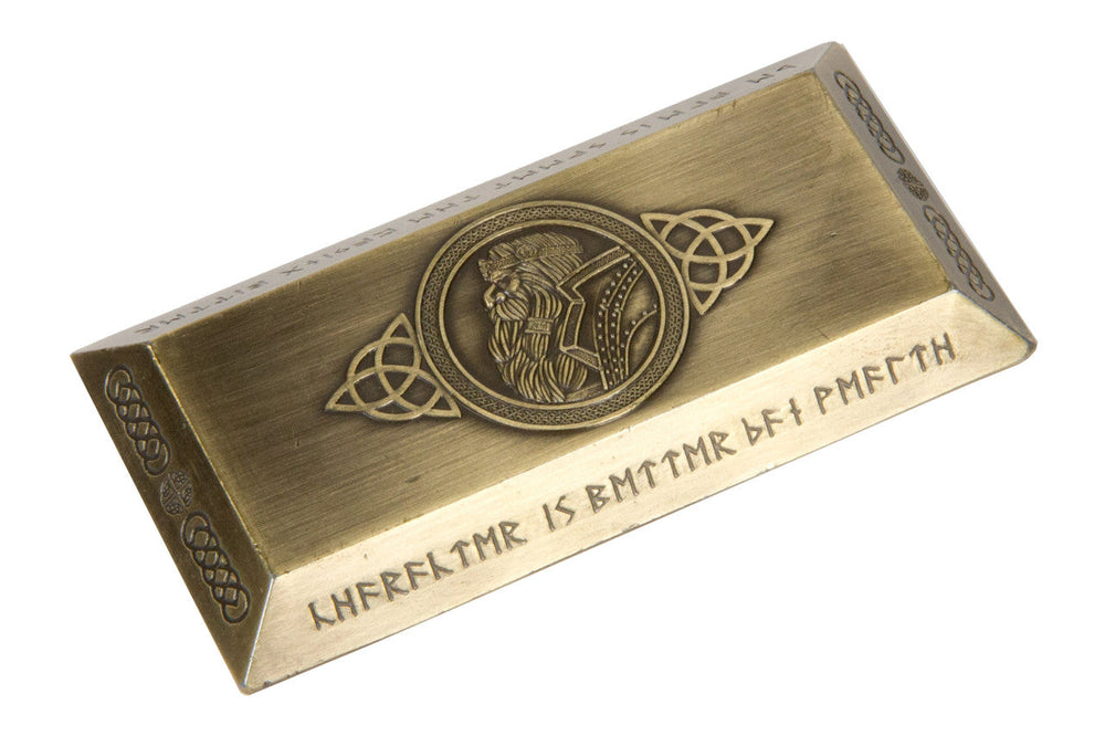 Fantasy Coins - Large Antique Gold Dwarven Bar (1) (ONLINE ORDER ONLY)