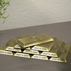 Fantasy Coins - Large Antique Gold Dwarven Bar (1) (ONLINE ORDER ONLY)