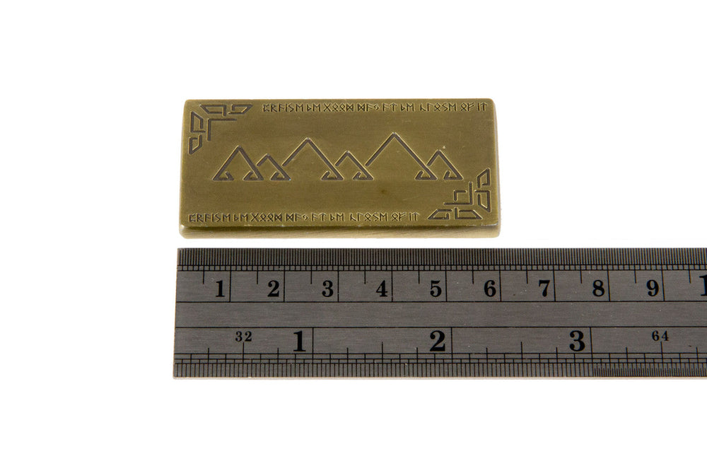 Fantasy Coins - Small Antique Gold Dwarven Bar (1) (ONLINE ORDER ONLY)