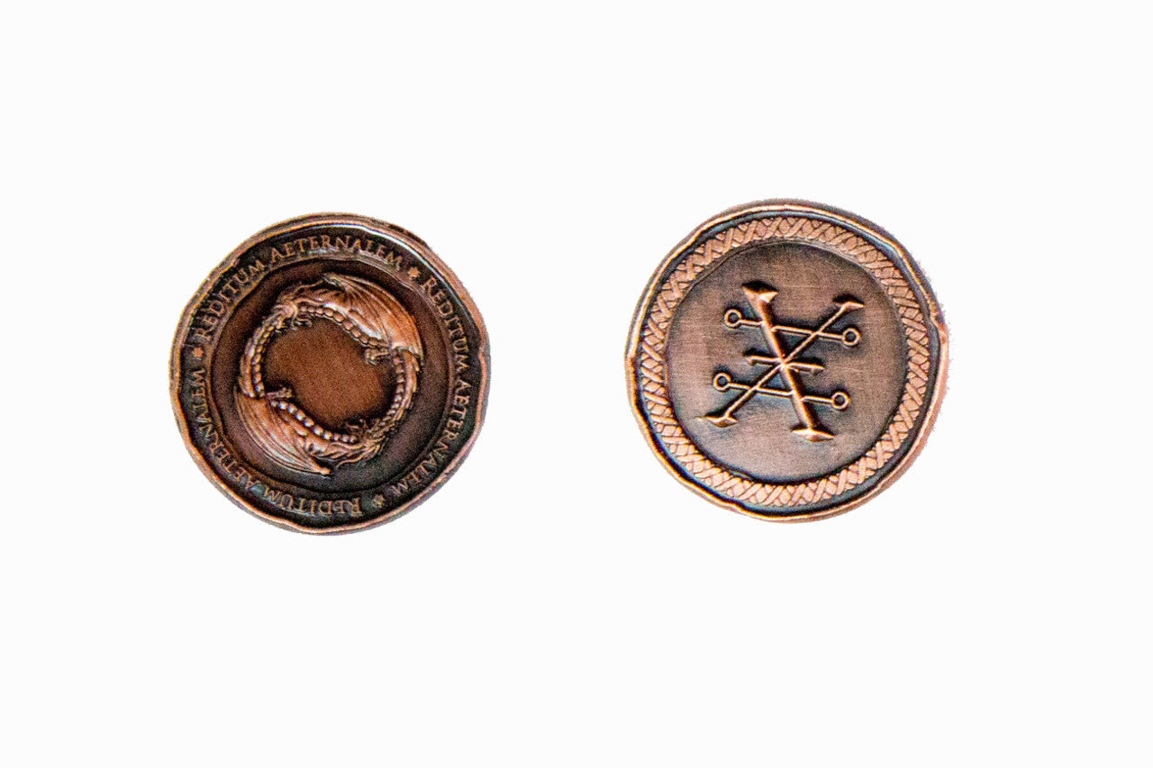 Fantasy Coins - Draco Copper (ONLINE ORDER ONLY)