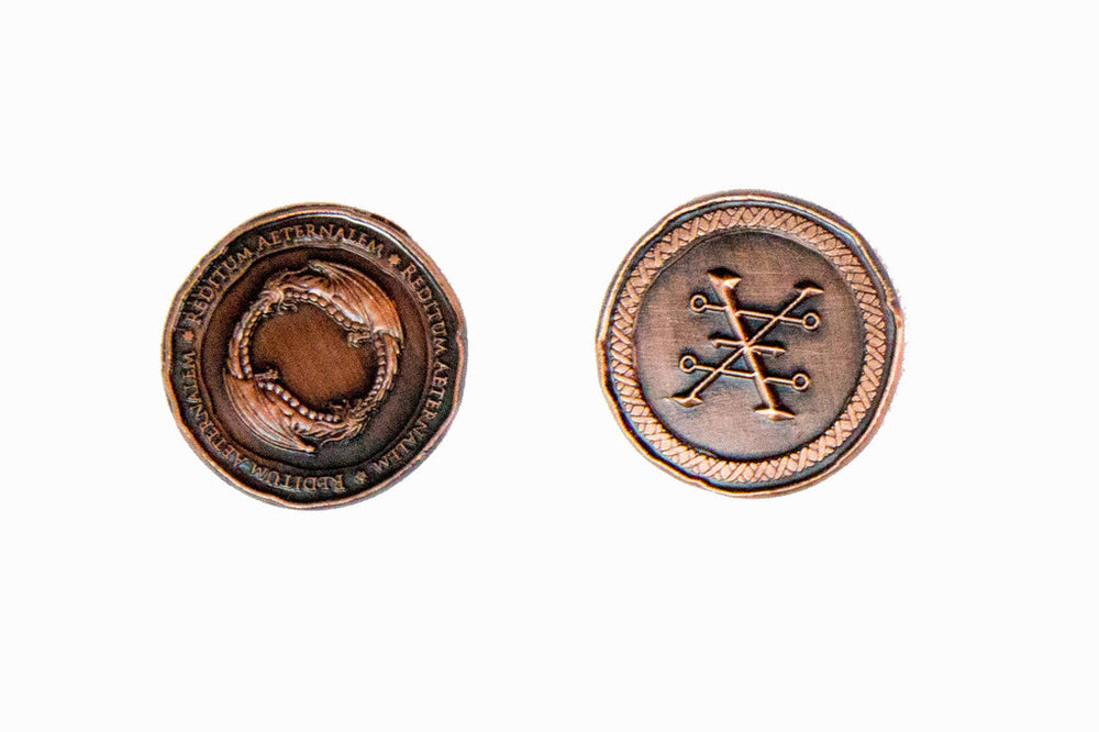 Fantasy Coins - Draco Copper (ONLINE ORDER ONLY)