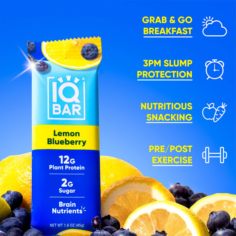 Lemon Blueberry & Matcha Chai (24 Bars) (ONLINE ORDER ONLY)